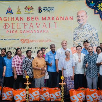 Program Agihan Beg Makanan Deepavali 99 Speedmart dengan kerjasama Kementerian Digital Malaysia5